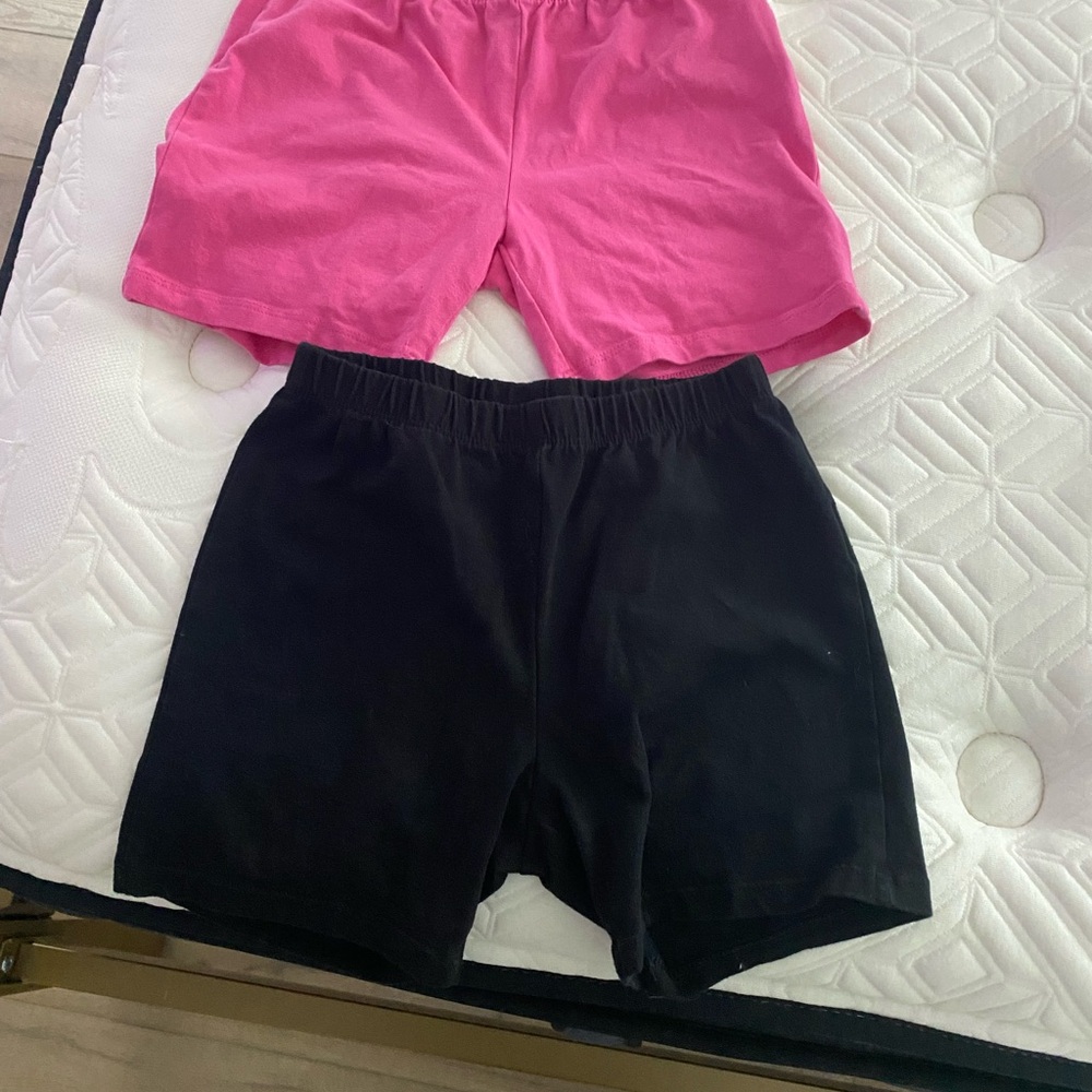 GAP Kids Pink and Black Shorts Duo